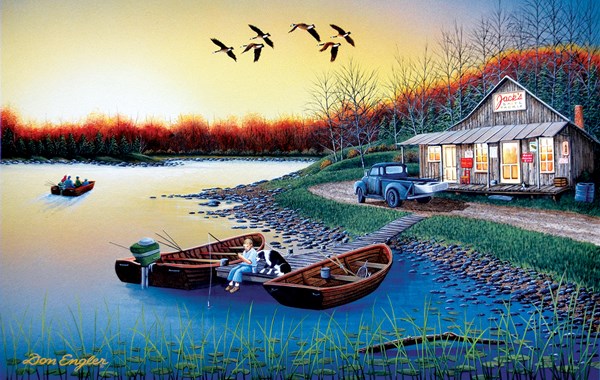 SunsOut (60370) - Don Engler: "Jack's Place" - 550 Teile Puzzle