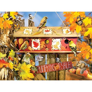 SunsOut (35004) - Lori Schory: "Fall Leaves" - 1000 Teile Puzzle