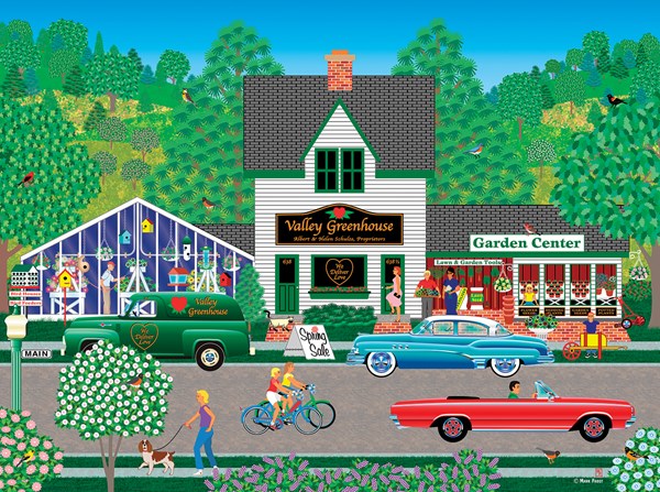 SunsOut (22631) - Mark Frost: "We Deliver Love" - 1000 Teile Puzzle