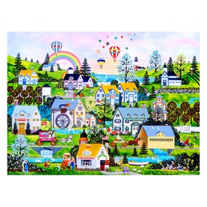 Pintoo (h2069) - Jane Wooster Scott: "Somewhere Over the Rainbow" - 1200 Teile Puzzle