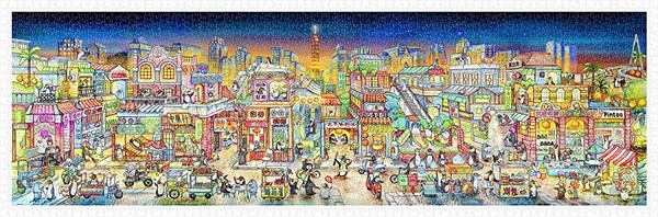 Pintoo (h2024) - Tom Parker: "Taipei City" - 2000 Teile Puzzle