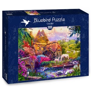 Bluebird Puzzle (70146) - Jan Patrik Krasny: "Old Mill" - 3000 Teile Puzzle