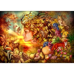 Bluebird Puzzle (70180) - Ciro Marchetti: "Spirit of Autumn" - 1000 Teile Puzzle