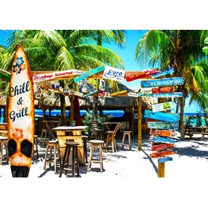 Bluebird Puzzle (70016) - "Willemstad Beach" - 3000 Teile Puzzle