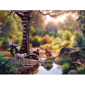 SunsOut (53074) - Mark Keathley: "The Clubhouse" - 500 Teile Puzzle