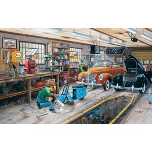 SunsOut (39583) - Ken Zylla: "Ford and a Cord" - 550 Teile Puzzle