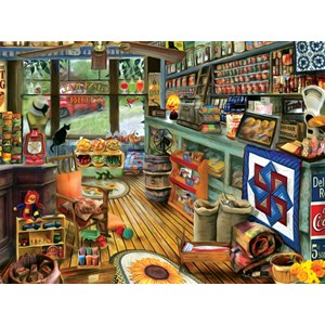 SunsOut (28926) - Tom Wood: "Shopping Day" - 1000 Teile Puzzle
