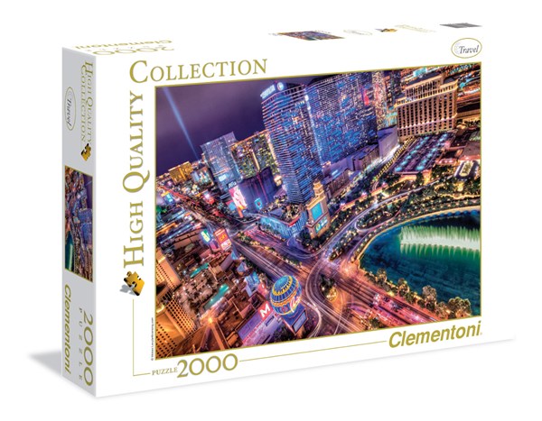 Clementoni (32555) - "Las Vegas" - 2000 Teile Puzzle