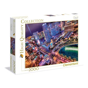 Clementoni (32555) - "Las Vegas" - 2000 Teile Puzzle