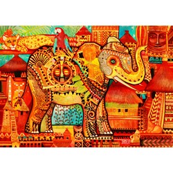 Bluebird Puzzle (70413) - Oxana Zaika: "Africa" - 1500 Teile Puzzle