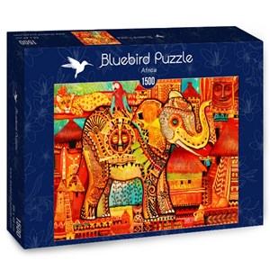 Bluebird Puzzle (70413) - Oxana Zaika: "Africa" - 1500 Teile Puzzle
