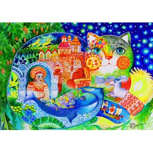 Bluebird Puzzle (70411) - Oxana Zaika: "Russian Tale" - 1500 Teile Puzzle