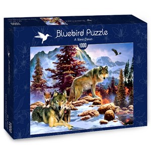 Bluebird Puzzle (70290) - Howard Robinson: "A New Dawn" - 1000 Teile Puzzle