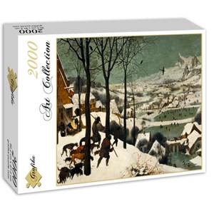 Grafika (00698) - Pieter Brueghel the Elder: "Die Heimkehr der Jäger" - 2000 Teile Puzzle