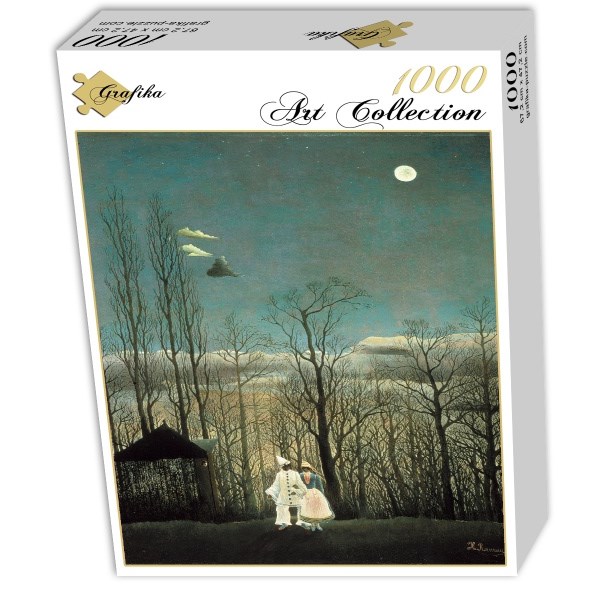 Grafika (00500) - Henri Rousseau: "Carnival Evening, 1886" - 1000 Teile Puzzle