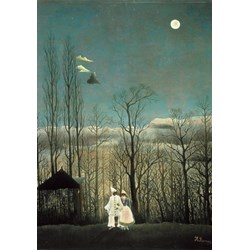 Grafika (00500) - Henri Rousseau: "Carnival Evening, 1886" - 1000 Teile Puzzle