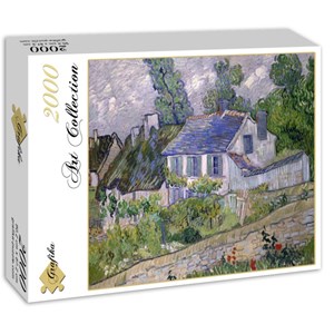 Grafika (00681) - Vincent van Gogh: "Maison à Auvers, 1890" - 2000 Teile Puzzle