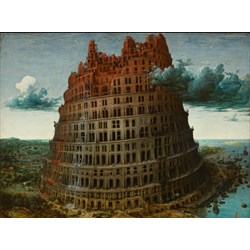 Grafika (00697) - Pieter Brueghel the Elder: "Der Turm zu Babel" - 2000 Teile Puzzle