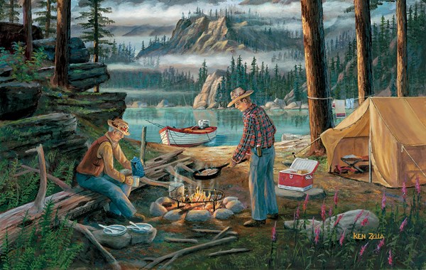 SunsOut (39697) - Ken Zylla: "Alaska Adventure" - 550 Teile Puzzle