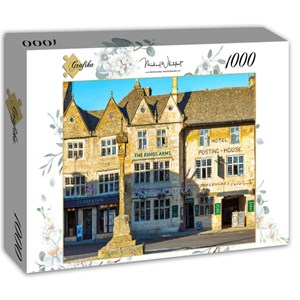 Grafika (02956) - "Stow-On-The-Wold in the Cotswolds" - 1000 Teile Puzzle