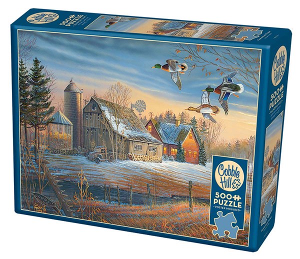 Cobble Hill (85048) - "Farmstead Flyby" - 500 Teile Puzzle