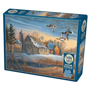 Cobble Hill (85048) - "Farmstead Flyby" - 500 Teile Puzzle
