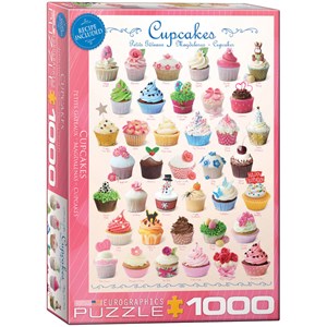 Eurographics (6000-0409) - "Cupcakes" - 1000 Teile Puzzle