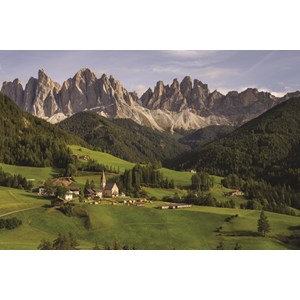 Jumbo (18580) - "Blick auf die Dolomiten" - 1500 Teile Puzzle