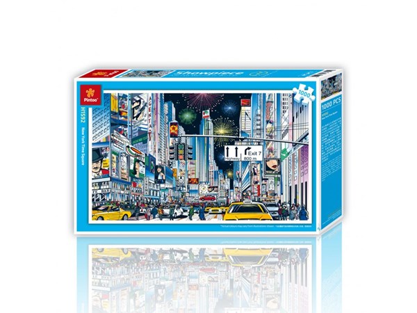 Pintoo (h1592) - "New York City" - 1000 Teile Puzzle