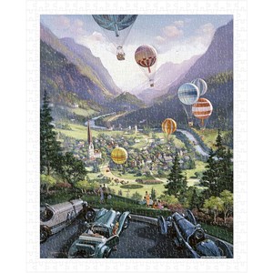 Pintoo (h1644) - Michael Young: "Up Up and Away" - 500 Teile Puzzle