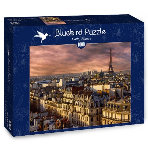 Bluebird Puzzle (70038) - "Paris, France" - 1000 Teile Puzzle
