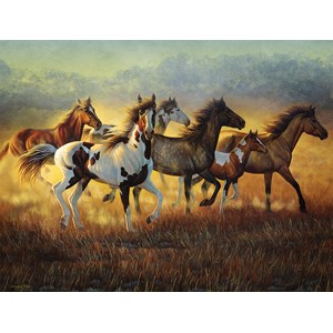 SunsOut (70936) - Cynthie Fisher: "Running with the Wind" - 500 Teile Puzzle