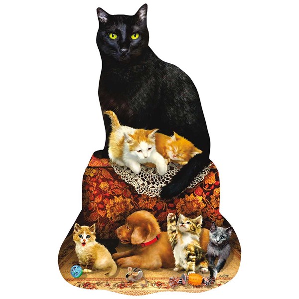 SunsOut (95048) - Lori Schory: "Family Ottoman" - 1000 Teile Puzzle