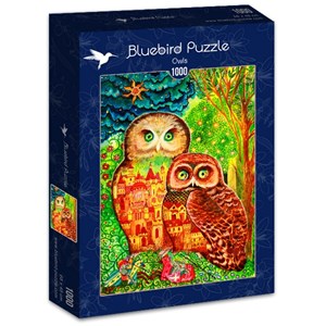 Bluebird Puzzle (70414) - Oxana Zaika: "Owls" - 1000 Teile Puzzle