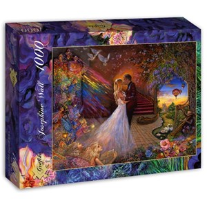 Grafika (t-00951) - Josephine Wall: "Fairy Wedding" - 1000 Teile Puzzle