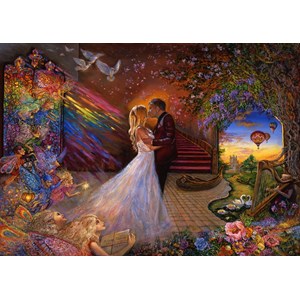 Grafika (t-00951) - Josephine Wall: "Fairy Wedding" - 1000 Teile Puzzle