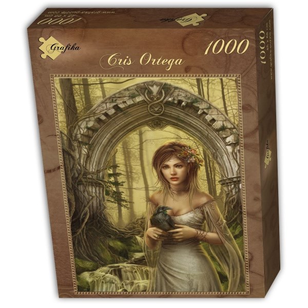Grafika (t-00945) - Cris Ortega: "Gate of Destinies" - 1000 Teile Puzzle