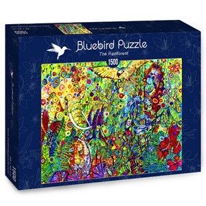 Bluebird Puzzle (70409) - Sally Rich: "The Rainforest" - 1500 Teile Puzzle