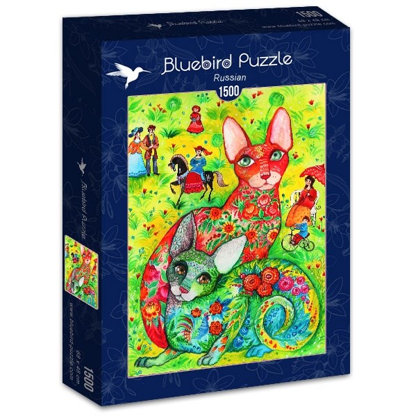 Bluebird Puzzle (70410) - Oxana Zaika: "Russian" - 1500 Teile Puzzle