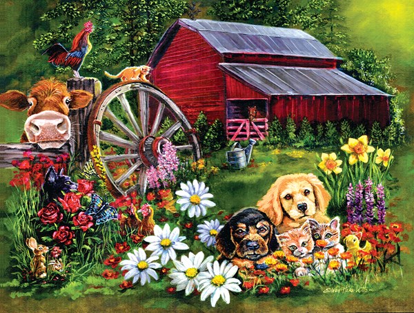 SunsOut (60410) - Eileen Herb-Witte: "Sweet Country" - 500 Teile Puzzle
