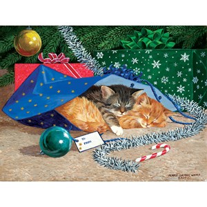 SunsOut (51507) - Persis Clayton Weirs: "Nap Sack Cat" - 500 Teile Puzzle