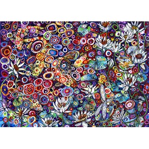 Grafika (t-00941) - Sally Rich: "Koi Carp" - 1000 Teile Puzzle