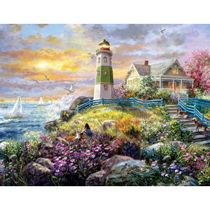 SunsOut (19309) - Nicky Boehme: "A Lighthouse Memory" - 1000 Teile Puzzle