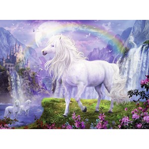 Ravensburger (15007) - "Im Tal des Regenbogens" - 500 Teile Puzzle