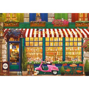 Educa (18582) - "Vintage Bookshop" - 4000 Teile Puzzle
