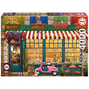 Educa (18582) - "Vintage Bookshop" - 4000 Teile Puzzle