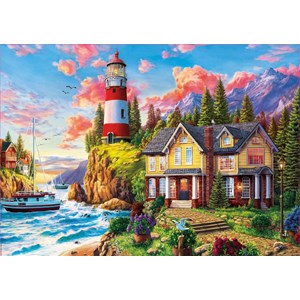 Educa (18507) - "Lighthouse Near The Ocean" - 3000 Teile Puzzle