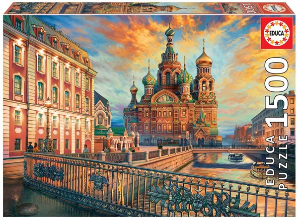 Educa (18501) - "Sankt Petersburg" - 1500 Teile Puzzle