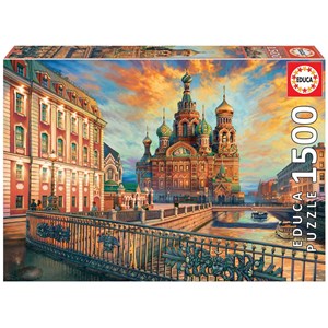 Educa (18501) - "Sankt Petersburg" - 1500 Teile Puzzle