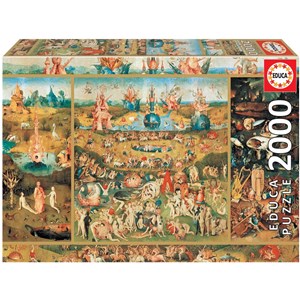 Educa (18505) - Hieronymus Bosch: "Der Garten der Lüste" - 2000 Teile Puzzle